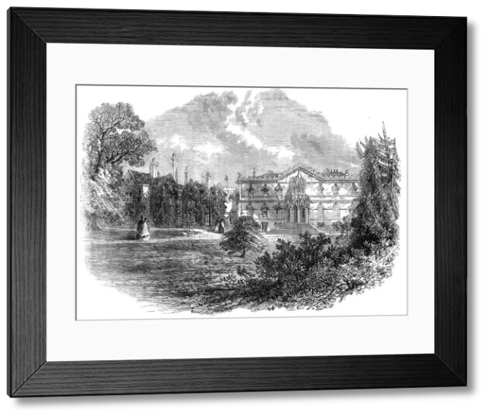 Framed Print : Bishopsthorpe, the palace of the Archbishop of York... 1864. Creator: Unknown Framed Print : Bishopsthorpe, the palace of the Archbishop of York... 1864. Creator: Unknown