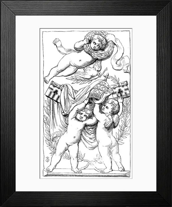 Framed Print : The Loan Collection, South-Kensington: Alto-relievo, 1862. Creator: Unknown Framed Print : The Loan Collection, South-Kensington: Alto-relievo, 1862. Creator: Unknown