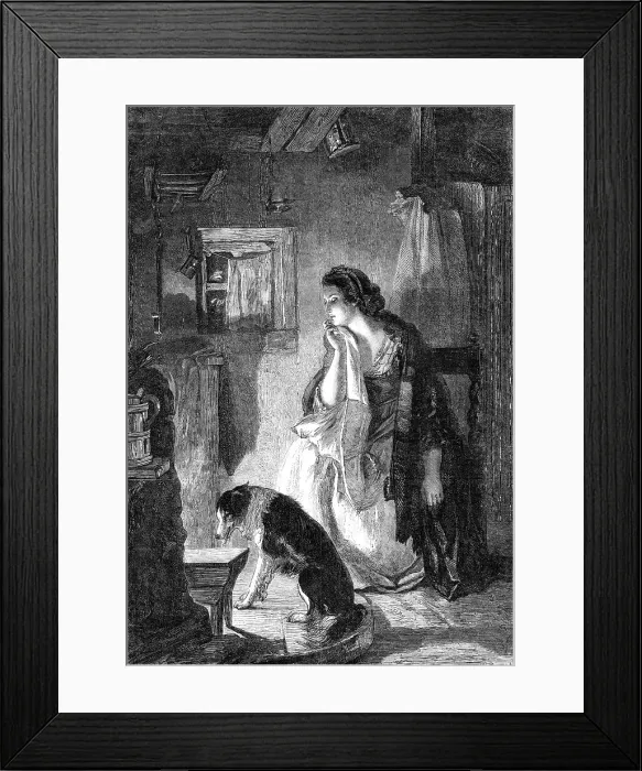 Framed Print : The Waefu Heart, by T. Duncan, A.R.A. in the gallery of the South Kensington Museum, 1864. Creator: W Thomas. The Waefu Heart, by T. Duncan, A.R.A. in the gallery of the South Kensington Museum, 1864. Creator: W Thomas Framed Print : The Waefu Heart, by T. Duncan, A.R.A. in the gallery of the South Kensington Museum, 1864. Creator: W Thomas. The Waefu Heart, by T. Duncan, A.R.A. in the gallery of the South Kensington Museum, 1864. Creator: W Thomas