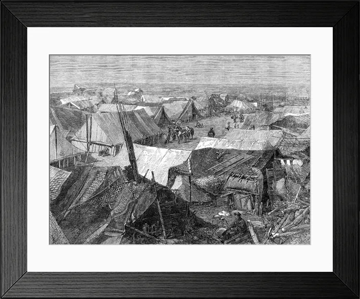 Framed Print : The Taeping Rebellion in China:Soo-Chow, where the Wang was beheaded, 1864. Creator: Unknown Framed Print : The Taeping Rebellion in China:Soo-Chow, where the Wang was beheaded, 1864. Creator: Unknown