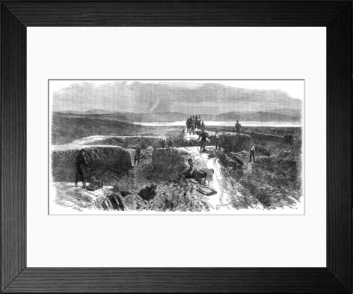 Framed Print : The War in New Zealand: stronghold of the Maoris at Rangariri, 1864. Creator: Unknown Framed Print : The War in New Zealand: stronghold of the Maoris at Rangariri, 1864. Creator: Unknown