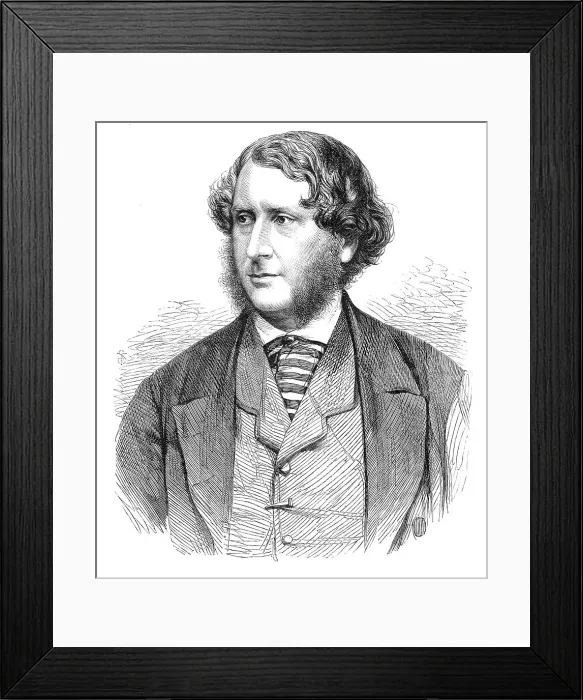 Framed Print : The late W. Dyce, Esq.. R.A. 1864. Creator: Unknown Framed Print : The late W. Dyce, Esq.. R.A. 1864. Creator: Unknown