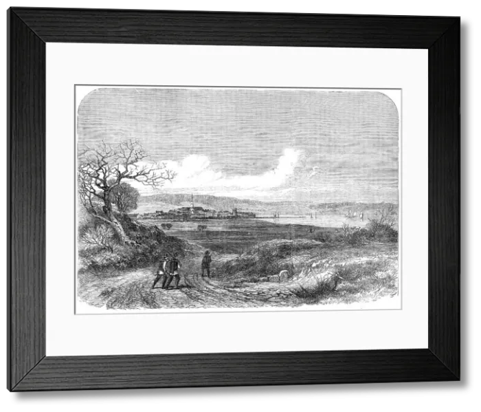 Framed Print : The War in Schleswig: Apenrade, lately the Austrian head-quarters, 1864. Creator: Unknown Framed Print : The War in Schleswig: Apenrade, lately the Austrian head-quarters, 1864. Creator: Unknown