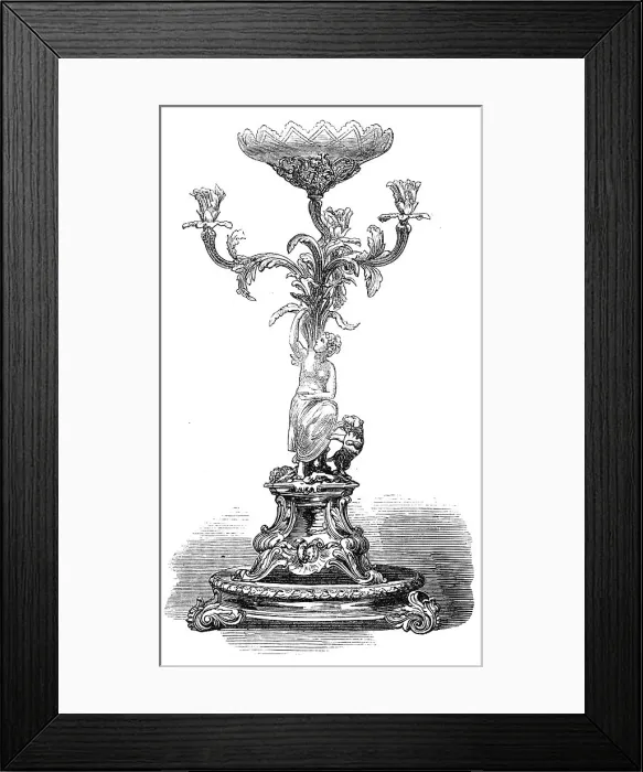 Framed Print : Testimonial to George Smith, Esq. L.L.D. late Chairman of the Cornwall Railway Company, 1864. Creator: Unknown Framed Print : Testimonial to George Smith, Esq. L.L.D. late Chairman of the Cornwall Railway Company, 1864. Creator: Unknown