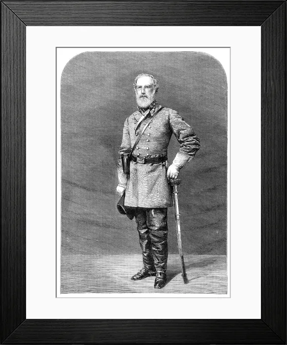 Framed Print : General Robert Edmund Lee, Commander-In-Chief of the Army of the Confederate States of America, 1864 Creator: Unknown Framed Print : General Robert Edmund Lee, Commander-In-Chief of the Army of the Confederate States of America, 1864 Creator: Unknown