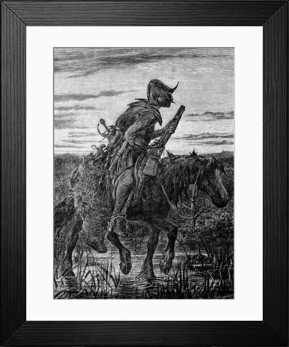 Framed Print : John of the Syde, by F. Weekes, in the Exhibition of the British Institution, 1864. Creator: W Thomas Framed Print : John of the Syde, by F. Weekes, in the Exhibition of the British Institution, 1864. Creator: W Thomas