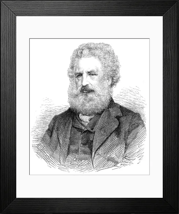 Framed Print : The Shakspeare Commemoration at Stratford-On-Avon: Mr. E. F. Flower, the Mayor of Stratford, 1864. Creator: Unknown Framed Print : The Shakspeare Commemoration at Stratford-On-Avon: Mr. E. F. Flower, the Mayor of Stratford, 1864. Creator: Unknown
