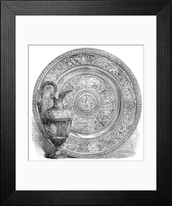 Framed Print : Prize given by the editors of the Spectator to be shot for at the Wimbledon Rifle Meeting, 1865. Creator: Unknown Framed Print : Prize given by the editors of the Spectator to be shot for at the Wimbledon Rifle Meeting, 1865. Creator: Unknown