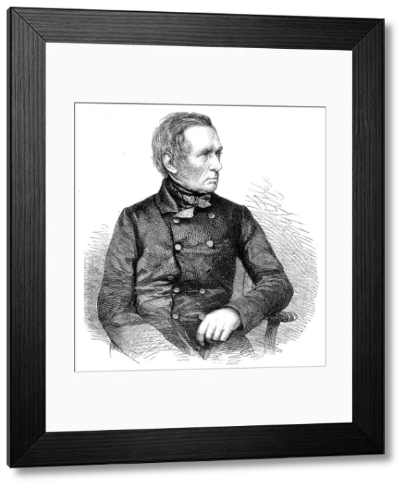 Framed Print : The late Sir John Watson Gordon, President of the Royal Scottish Academy of Arts, 1864. Creator: Unknown Framed Print : The late Sir John Watson Gordon, President of the Royal Scottish Academy of Arts, 1864. Creator: Unknown