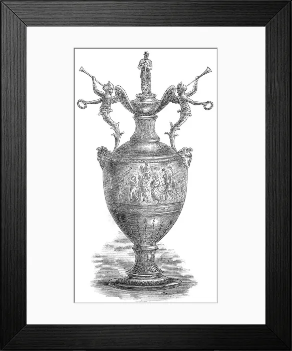 Framed Print : The Daily Telegraph Prize shot for at Wimbledon, 1865. Creator: Unknown Framed Print : The Daily Telegraph Prize shot for at Wimbledon, 1865. Creator: Unknown
