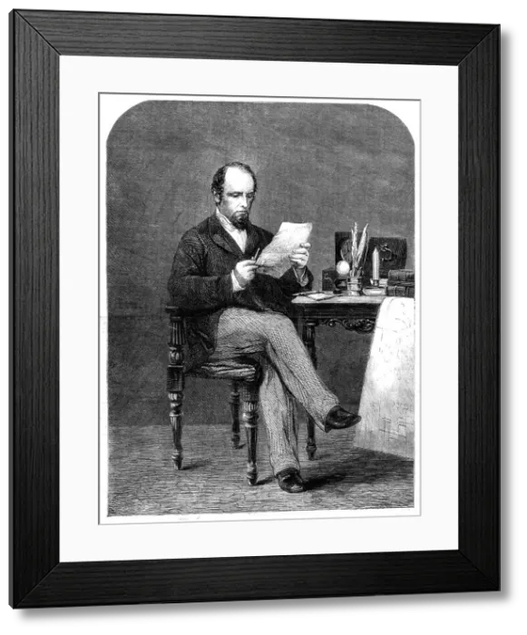 Framed Print : The late Earl Canning, 1862. Creator: Unknown Framed Print : The late Earl Canning, 1862. Creator: Unknown