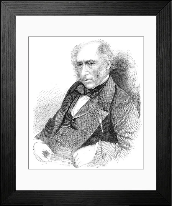 Framed Print : Professor Phillips, F.R.S. President of the British Association for 1865, (1865). Creator: Unknown Framed Print : Professor Phillips, F.R.S. President of the British Association for 1865, (1865). Creator: Unknown