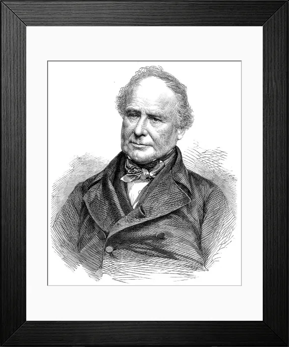 Framed Print : The late Judge Haliburton, author of Sam Slick, 1865. Creator: Unknown Framed Print : The late Judge Haliburton, author of Sam Slick, 1865. Creator: Unknown