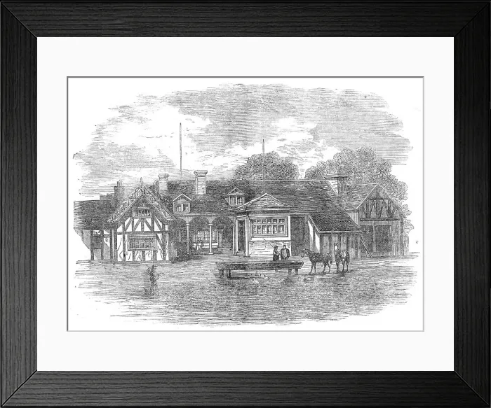 Framed Print : The Old Ship Inn, Birmingham, Prince Rupert's head-quarters, 1865. Creator: Unknown Framed Print : The Old Ship Inn, Birmingham, Prince Rupert's head-quarters, 1865. Creator: Unknown
