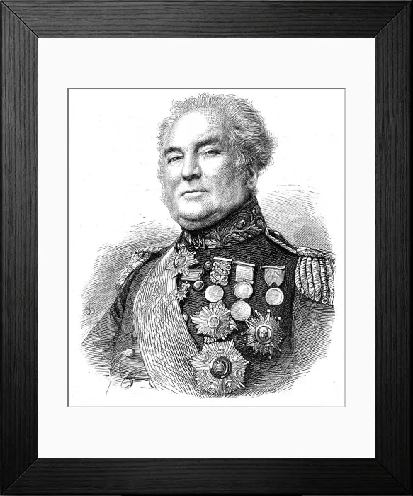 Framed Print : The late General Sir George Brown, G.C.B. 1865. Creator: Unknown Framed Print : The late General Sir George Brown, G.C.B. 1865. Creator: Unknown