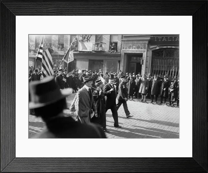 Framed Print : Peace Hurrah, 11 Nov 1918. Creator: Bain News Service Framed Print : Peace Hurrah, 11 Nov 1918. Creator: Bain News Service