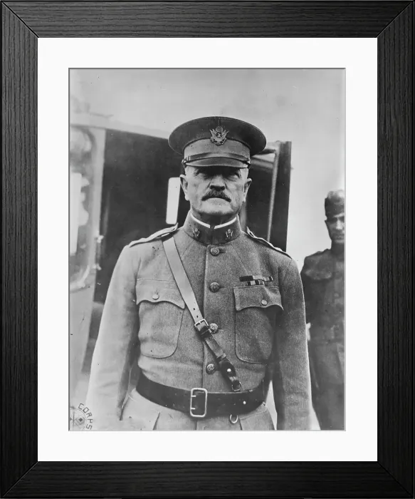 Framed Print : Gen. Pershing, 7 Sept 1918. Creator: Bain News Service Framed Print : Gen. Pershing, 7 Sept 1918. Creator: Bain News Service