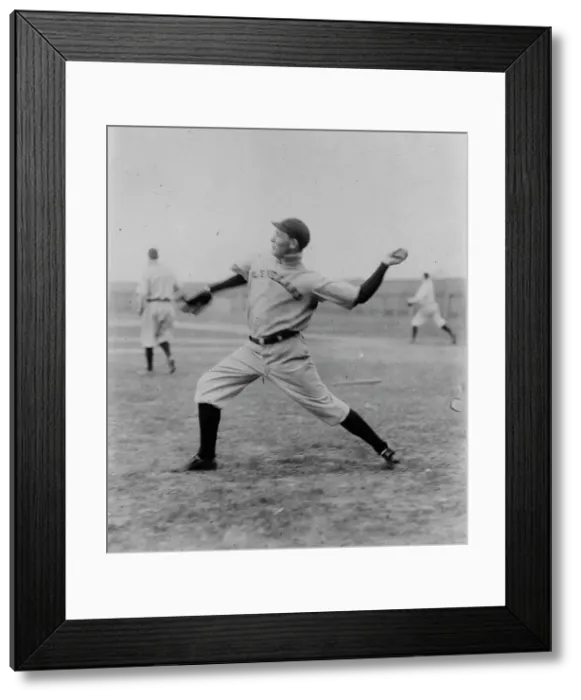 Framed Print : F.E. Fin Wilson, Cleveland AL (baseball), 1912. Creator: Bain News Service