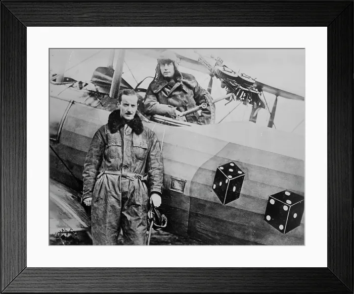 Framed Print : Capt. W.C. Schauffler Jr. [& Lt. F.A. Tillman], 18 Nov 1918. Creator: Bain News Service