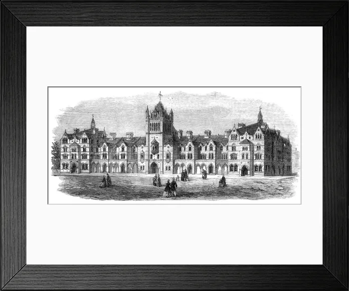 Framed Print : Colombia Market, Bethnal-Green, 1865. Creator: Unknown Framed Print : Colombia Market, Bethnal-Green, 1865. Creator: Unknown