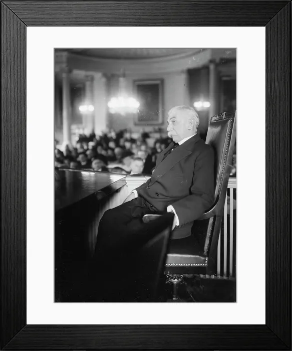 Framed Print : E.J. Berwind before Ind'l Com'n, between c1910 and c1915. Creator: Bain News Service Framed Print : E.J. Berwind before Ind'l Com'n, between c1910 and c1915. Creator: Bain News Service