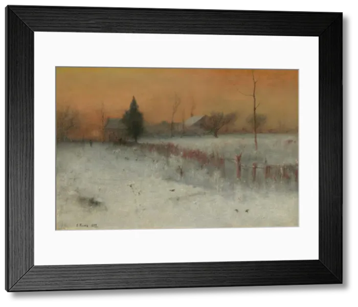 Framed Print : Home At Montclair, 1892. Creator: George Inness Framed Print : Home At Montclair, 1892. Creator: George Inness