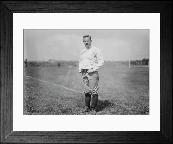 Framed Print : Wendell - Ex-capt. Harvard, 1913. Creator: Bain News Service Framed Print : Wendell - Ex-capt. Harvard, 1913. Creator: Bain News Service