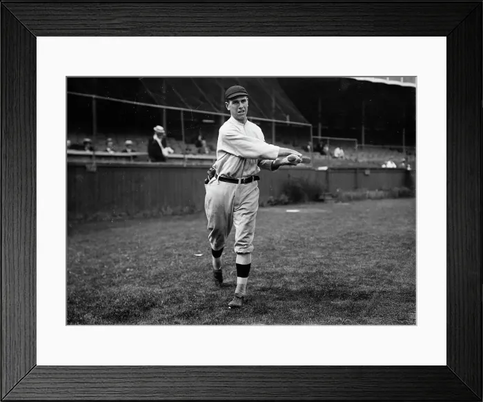 Framed Print : Fred Snodgrass, New York, NL (baseball), 1910. Creator: Bain News Service Framed Print : Fred Snodgrass, New York, NL (baseball), 1910. Creator: Bain News Service