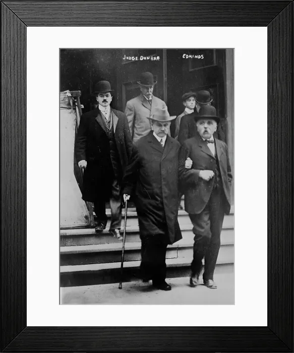 Framed Print : Judge Dunbar [and] Edmands, between c1910 and c1915. Creator: Bain News Service