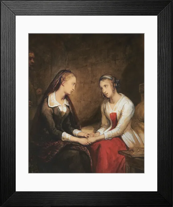 Framed Print : The Young Captive, 1832. Creator: Ary Scheffer Framed Print : The Young Captive, 1832. Creator: Ary Scheffer
