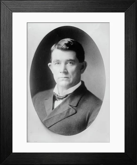 Framed Print : J. Frank Hanly, cameo portrait, 1916. Creator: Bain News Service Framed Print : J. Frank Hanly, cameo portrait, 1916. Creator: Bain News Service