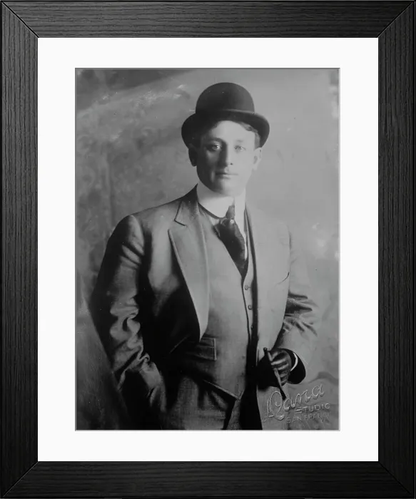 Framed Print : J.J. Gleason, Dana Studios, San Francisco, 1910. Creator: Bain News Service Framed Print : J.J. Gleason, Dana Studios, San Francisco, 1910. Creator: Bain News Service