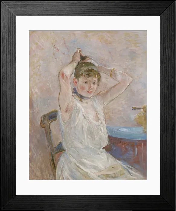 Framed Print : The Bath, 1885-86. Creator: Berthe Morisot Framed Print : The Bath, 1885-86. Creator: Berthe Morisot