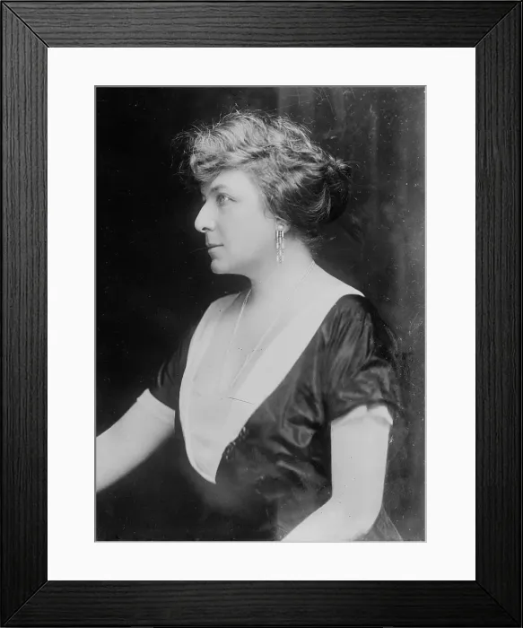 Framed Print : Mrs. J. Borden Harriman, between c1910 and c1915. Creator: Bain News Service Framed Print : Mrs. J. Borden Harriman, between c1910 and c1915. Creator: Bain News Service