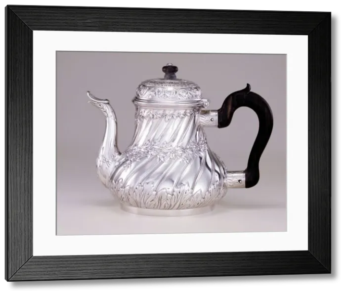 Framed Print : Teapot And Cover (Théière Asselin) With Portraits Of Anne Of Austria (1601-1666)... 1754-56 Creator: Gabriel Tillet Framed Print : Teapot And Cover (Théière Asselin) With Portraits Of Anne Of Austria (1601-1666)... 1754-56 Creator: Gabriel Tillet