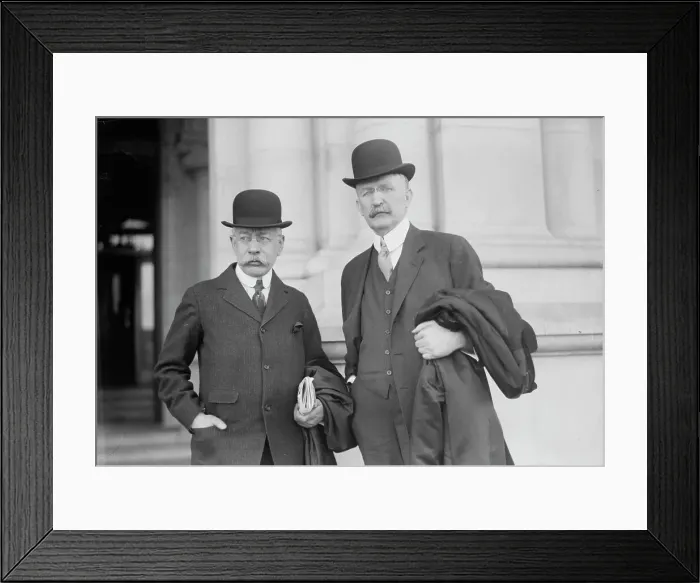 Framed Print : Geo. Wickersham [and] W.F. Sheehan, between c1910 and c1915. Creator: Bain News Service