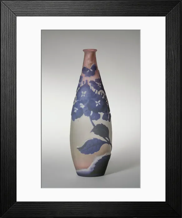 Framed Print : Cameo Vase, c1900-15. Creator: Emile Gallé Framed Print : Cameo Vase, c1900-15. Creator: Emile Gallé
