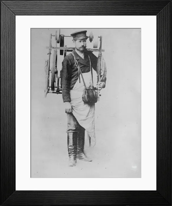 Framed Print : Russian Peddler, between c1915 and c1920. Creator: Bain News Service Framed Print : Russian Peddler, between c1915 and c1920. Creator: Bain News Service