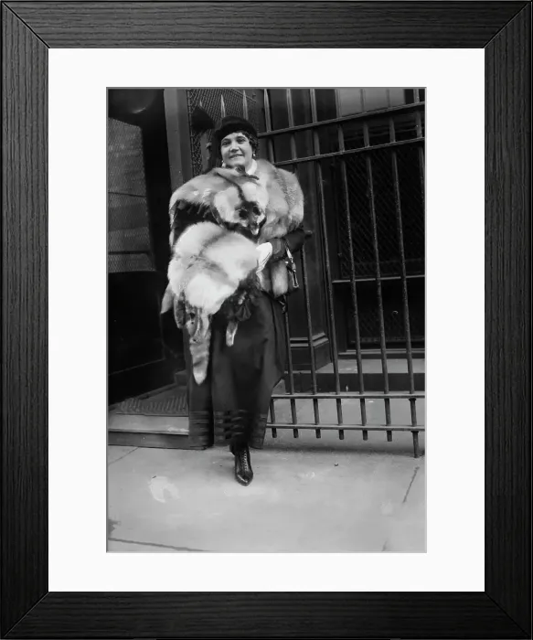 Framed Print : Mme. Cajetti, 1915. Creator: Bain News Service Framed Print : Mme. Cajetti, 1915. Creator: Bain News Service