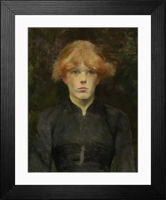 Framed Print : Carmen, c1884. Creator: Henri de Toulouse-Lautrec Framed Print : Carmen, c1884. Creator: Henri de Toulouse-Lautrec