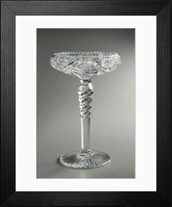 Framed Print : Compote, c1907. Creator: H. C. Fry Glass Company Framed Print : Compote, c1907. Creator: H. C. Fry Glass Company