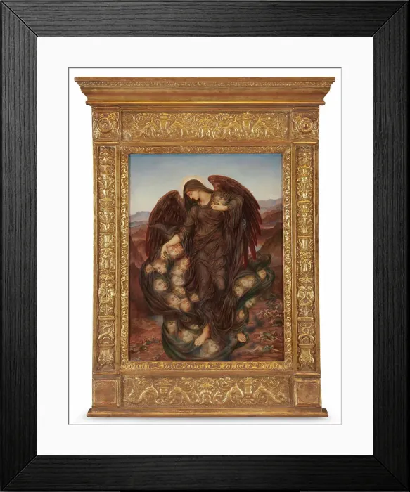 Framed Print : The Field Of The Slain, c1914-16. Creator: Mary Evelyn de Morgan Framed Print : The Field Of The Slain, c1914-16. Creator: Mary Evelyn de Morgan