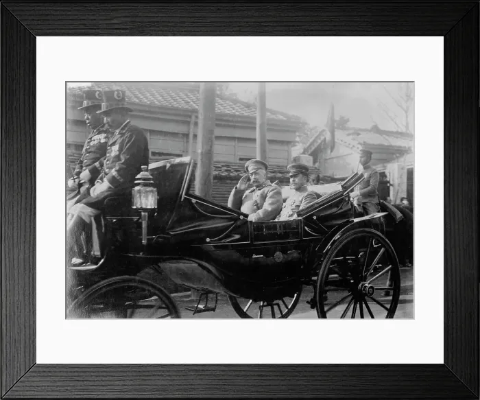 Framed Print : Grand Duke George Michaelowich & Prince Kanin, 1916. Creator: Bain News Service Framed Print : Grand Duke George Michaelowich & Prince Kanin, 1916. Creator: Bain News Service