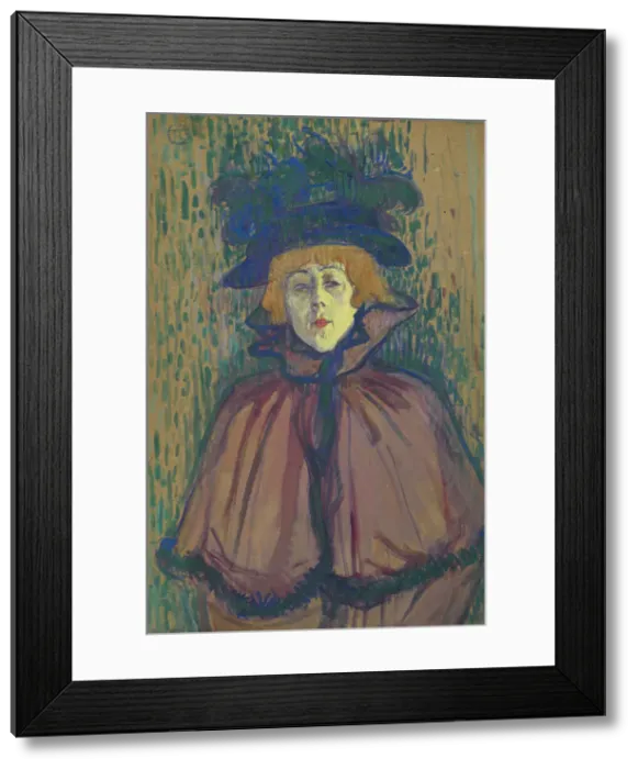 Framed Print : Jane Avril, c1891-92. Creator: Henri de Toulouse-Lautrec Framed Print : Jane Avril, c1891-92. Creator: Henri de Toulouse-Lautrec