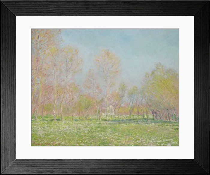 Framed Print : Spring, 1877. Creator: Claude Monet Framed Print : Spring, 1877. Creator: Claude Monet