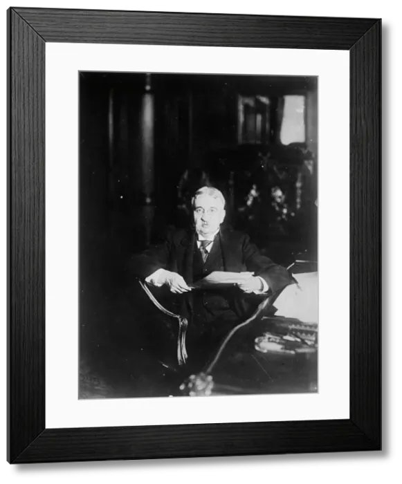 Framed Print : Stephen Pichon, 1919. Creator: Bain News Service Framed Print : Stephen Pichon, 1919. Creator: Bain News Service
