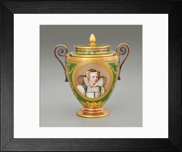 Framed Print : Sugar Bowl And Cover, c1795. Creator: Unknown Framed Print : Sugar Bowl And Cover, c1795. Creator: Unknown