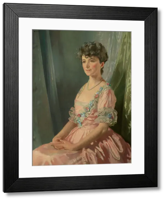 Framed Print : Francine J. M. Clark, 1921-22. Creator: William Newenham Montague Orpen Framed Print : Francine J. M. Clark, 1921-22. Creator: William Newenham Montague Orpen