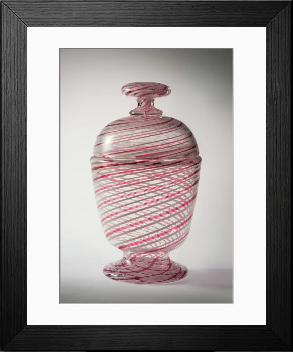 Framed Print : Bowl And Cover, c1850-60. Creator: Unknown Framed Print : Bowl And Cover, c1850-60. Creator: Unknown