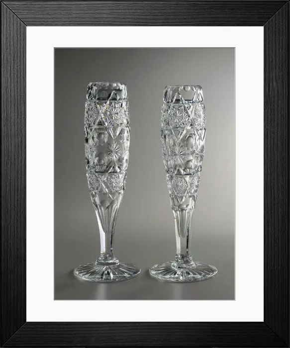 Framed Print : Pair Of Vases, c1907. Creator: Unknown Framed Print : Pair Of Vases, c1907. Creator: Unknown